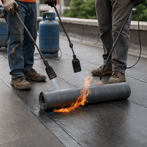 Modified Bitumen Roof Repair and Installation
